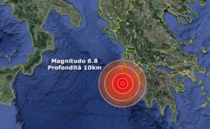 Terremoto in Grecia 6.8