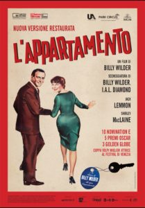 "L'appartamento" di Billy Wilder, con Jack Lemmon e Shirley MacLaine