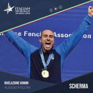 ALESSIO FOCONI IN LIZZA PER GLI ITALIAN SPORTRAIT AWARDS