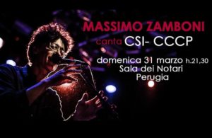 ‘Onda improvvisa di calore’, Massimo Zamboni canta i Cccp e Csi