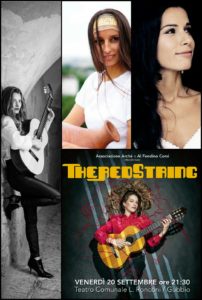The Red String in concerto a Gubbio