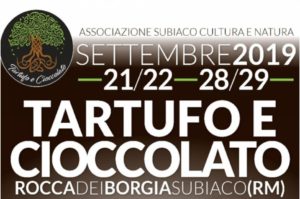 Tartufo e cioccolato a Subiaco
