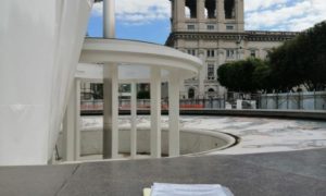Riaperto il cantiere per il restauro della fontana di Piazza Tacito