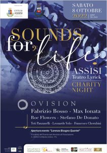 Al teatro Lyrick di Assisi una serata tra musica e solidarietà con “Sounds for life”