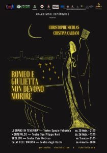 “Umbria On Stage - Interferenze” presenta in debutto nazionale “Romeo e Giulietta non devono morire”