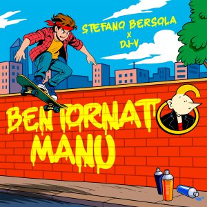 “Bentornato Manu!”Stefano Bersola canta la nuova sigla
del cartoon francese degli anni ‘90