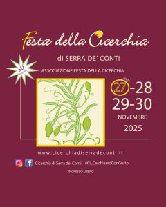 Serra de’ Conti (AN), la 30ª Festa della Cicerchia – 27/30 novembreQuando l’autunno profuma di legumi e tradizione, a Serra de’ Conti è tempo di Festa della Cicerchia.