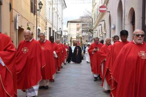 CATTEDRALE TERNI  SOLENNE PONTIFICALE DI SAN VALENTINO PRESIEDUTO DAL VESCOVO FRANCESCO ANTONIO SODDU