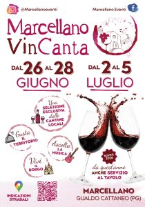 Marcellano VinCanta 2026: sette serate tra vino, sapori, musica e tradizione nel borgo medievale