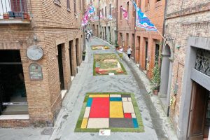 Città della Pieve è ilfine settimana dell'infiorata – 20-21 giugno 