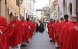 CATTEDRALE TERNI  SOLENNE PONTIFICALE DI SAN VALENTINO PRESIEDUTO DAL VESCOVO FRANCESCO ANTONIO SODDU